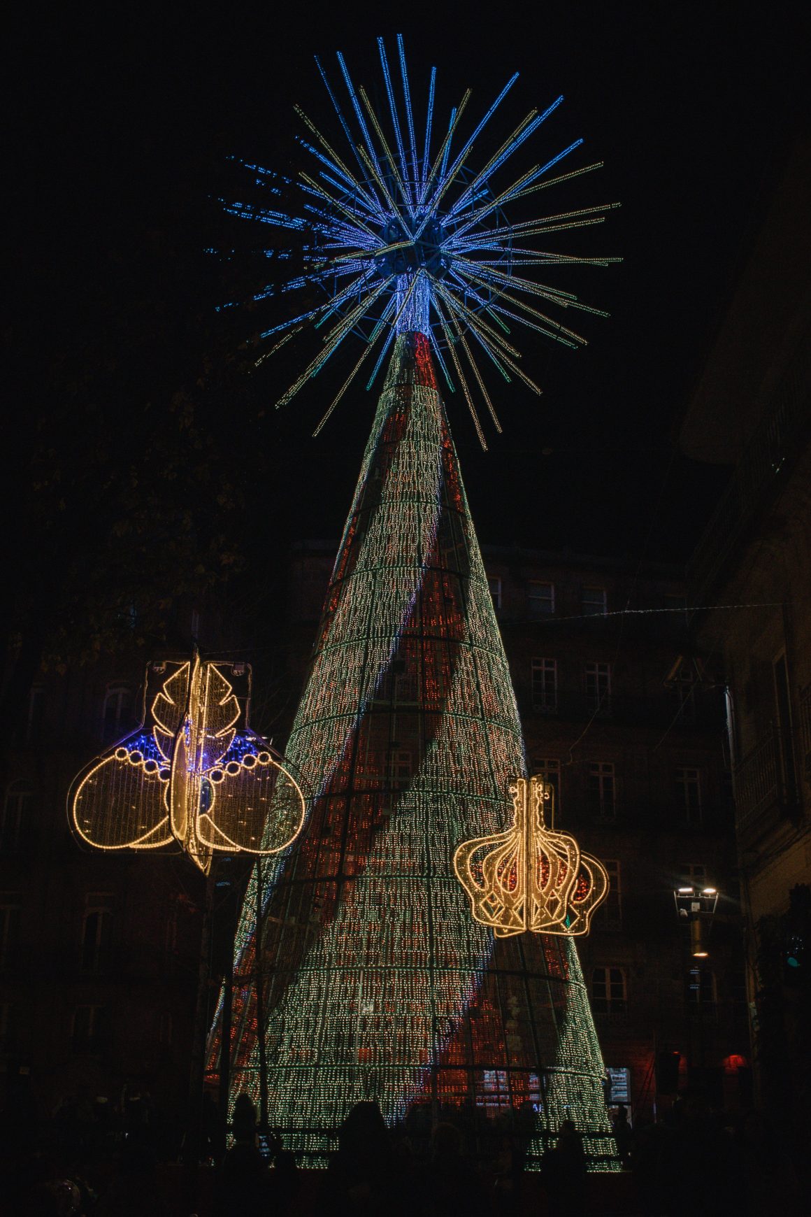 Árvore de Natal Vigo Portas do Sol 