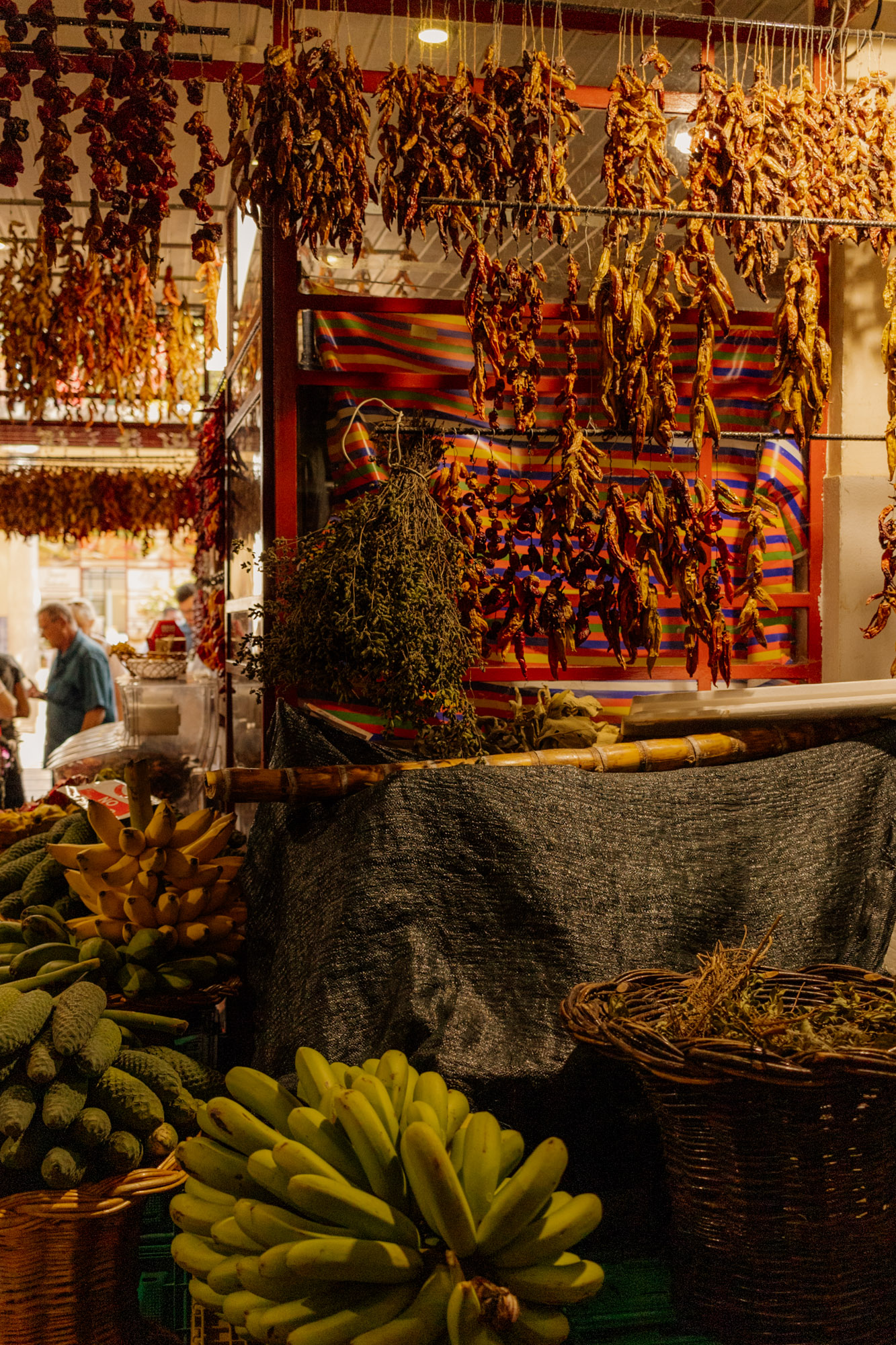 Especiarias no Mercado dos Lavradores